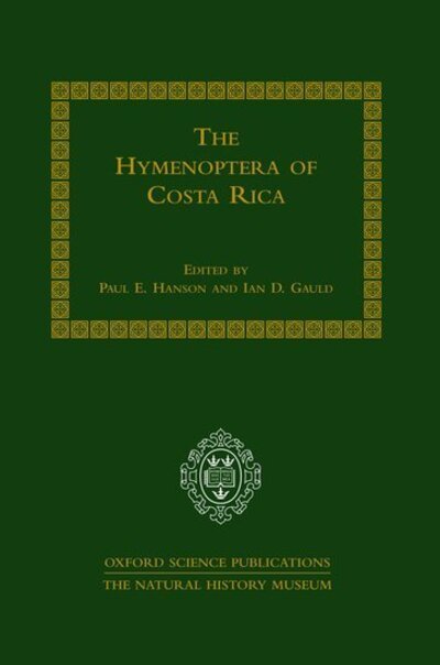 Cover for Hanson · The Hymenoptera of Costa Rica (Hardcover Book) (1995)