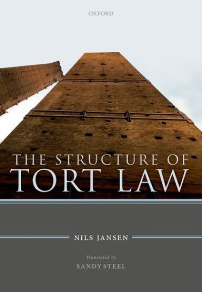 Cover for Jansen, Nils (Professor of Civil Law and Director at the Institute of Legal History, Professor of Civil Law and Director at the Institute of Legal History, University of Munster) · The Structure of Tort Law (Hardcover Book) (2021)