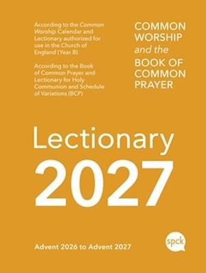 Cover for Spck · Common Worship Lectionary spiral-bound 2027: Church of England Liturgical Calendar with the Book of Common Prayer (Includes Daily Readings and Service Planning Guide in a Compact, Portable Size (Paperback Book) (2026)