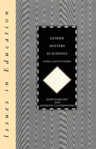 Cover for John Darling · Gender Matters in Schools (Paperback Bog) (1996)