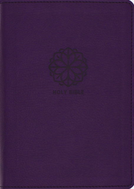 Cover for Zondervan · NRSVue, Holy Bible with Apocrypha, Compact, Leathersoft, Purple, Comfort Print (Skinnbok) (2025)