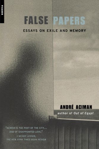 Cover for André Aciman · False Papers (Pocketbok) [1st edition] (2001)