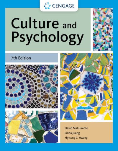 Cover for Matsumoto, David (San Francisco State University and Humintell) · Culture and Psychology (Paperback Book) (2022)