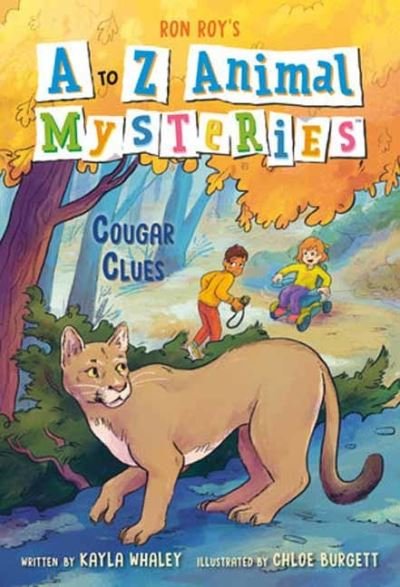 Cover for Ron Roy · A to Z Animal Mysteries #3: Cougar Clues (Pocketbok) (2024)