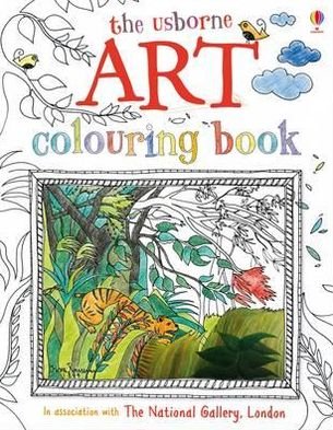 Cover for Courtauld, Sarah (EDFR) · Art colouring Book with stickers - Colouring Books (Taschenbuch) (2010)