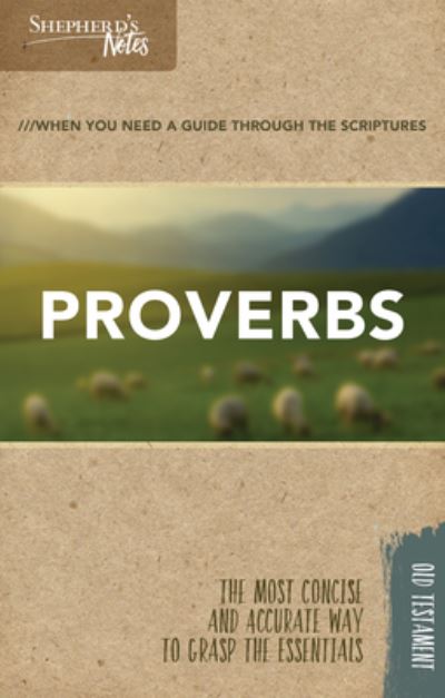 Cover for Duane A. Garrett · Shepherd's Notes: Proverbs (Paperback Book) (2017)