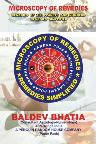 Cover for Baldev Bhatia · Microscopy of Remedies: Remedies Simplified (Paperback Book) (2014)