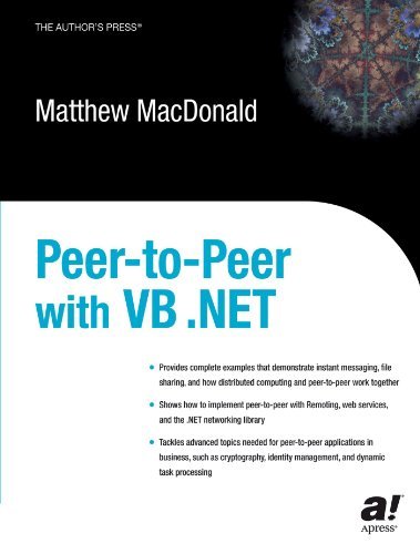 Cover for Matthew MacDonald · Peer-to-Peer with VB .NET (Paperback Book) [Softcover reprint of the original 1st edition] (2003)