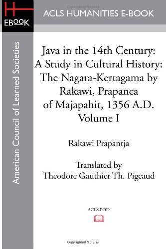 Cover for Rakawi Prapantja · Java in the 14th Century: A Study in Cultural History The Nagara-Kertagama by Rakawi, Prapanca of Majapahit, 1356 A.D. (Pocketbok) (2008)