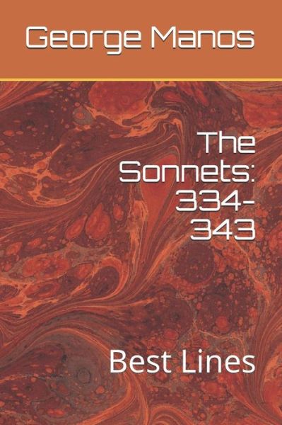 The Sonnets - George Manos - Books - Independently Published - 9781796537055 - February 9, 2019