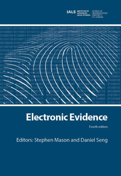 Cover for Stephen Mason · Electronic Evidence (Book) (2017)