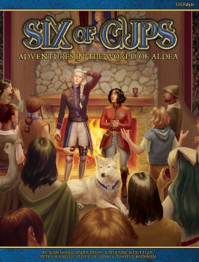 Six of Cups: A Blue Rose RPG Adventure Anthology - Sean Gomes - Libros - Green Ronin Publishing - 9781949160055 - 11 de octubre de 2022