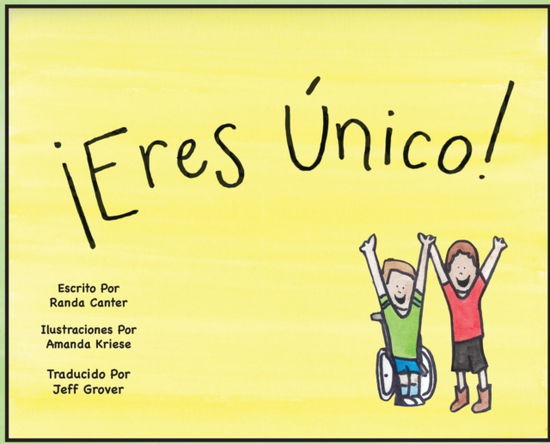 Cover for Randa Canter · !Eres Unico! (Hardcover Book) (2020)