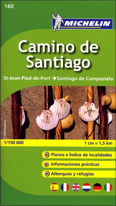 Cover for Michelin · Camino de Santiago - Zoom Map 160: Map (Map) (2010)