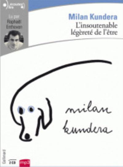 Cover for Milan Kundera · L'insoutenable legerete de l'etre (2 CD MP3) (Bok) (2014)