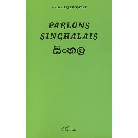 Cover for Jinadasa Liyanaratne · Parlons Singhalais (Paperback Book) (2020)
