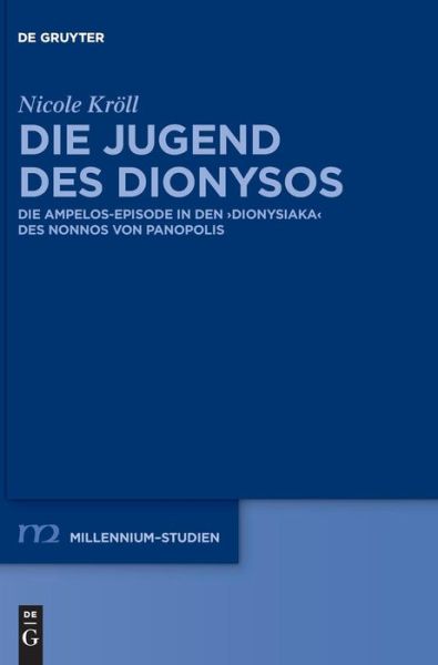 Cover for Kröll · Die Jugend des Dionysos (Book) (2016)