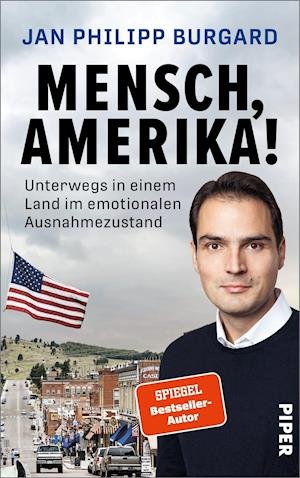 Cover for Jan Philipp Burgard · Mensch, Amerika! (Hardcover Book) (2021)