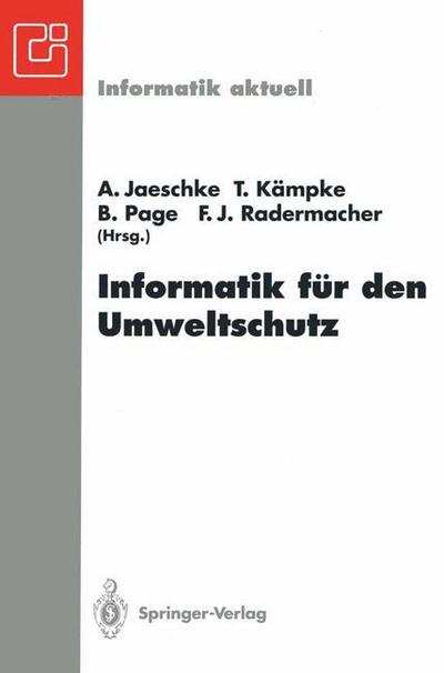 Cover for A Jaeschke · Informatik Fur den Umweltschutz - Informatik Aktuell (Paperback Book) (1993)