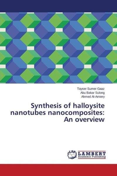 Cover for Gaaz Tayser Sumer · Synthesis of Halloysite Nanotubes Nanocomposites: an Overview (Paperback Book) (2015)
