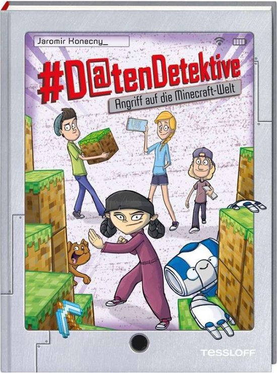 Cover for Jaromir Konecny · #Datendetektive. Band 5. Angriff auf die Minecraft-Welt (Hardcover Book) (2021)