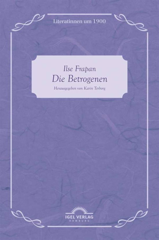 Cover for Frapan · Die Betrogenen (Book)