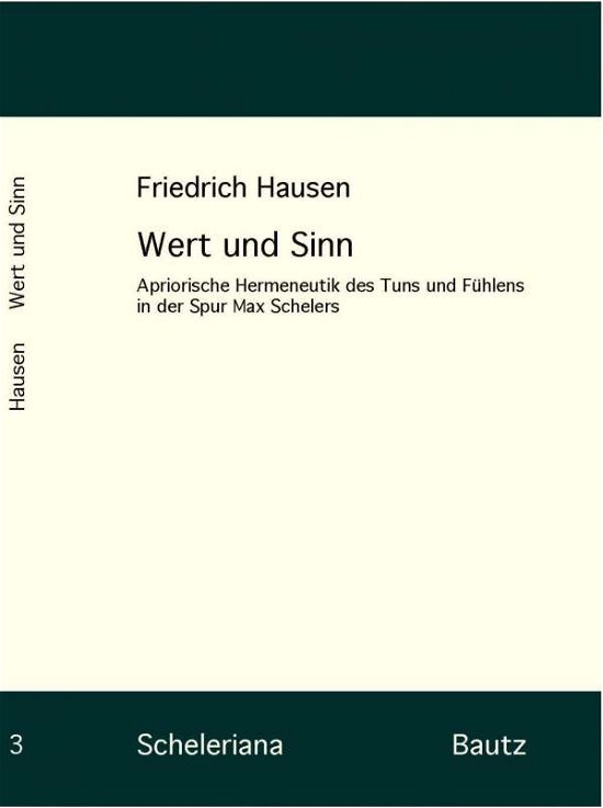 Cover for Hausen · Wert und Sinn (Bog)
