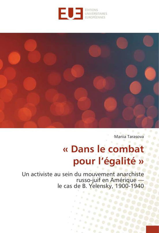 Cover for Tarasova · « Dans le combat pour l'égalit (Book)