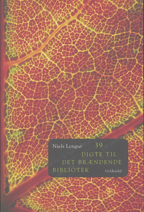 Cover for Niels Lyngsø · 39 digte (Sewn Spine Book) [1e uitgave] (2007)