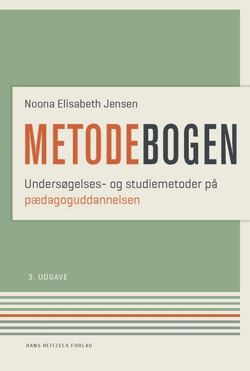 Cover for Noona Elisabeth Jensen · Metodebogen (Poketbok) [3:e utgåva] (2023)