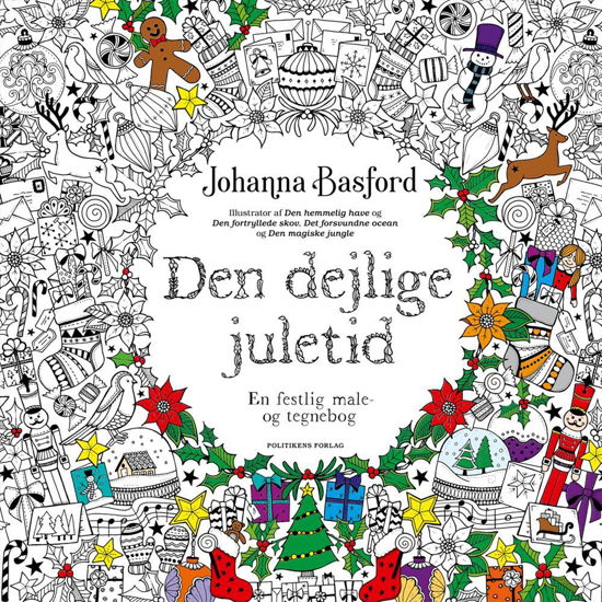 Cover for Johanna Basford · Den dejlige juletid (Hæftet bog) [1. udgave] (2016)