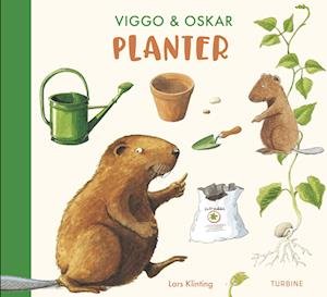Cover for Lars Klinting · Viggo &amp; Oskar planter (Cardboard Book) [1.º edición] (2022)