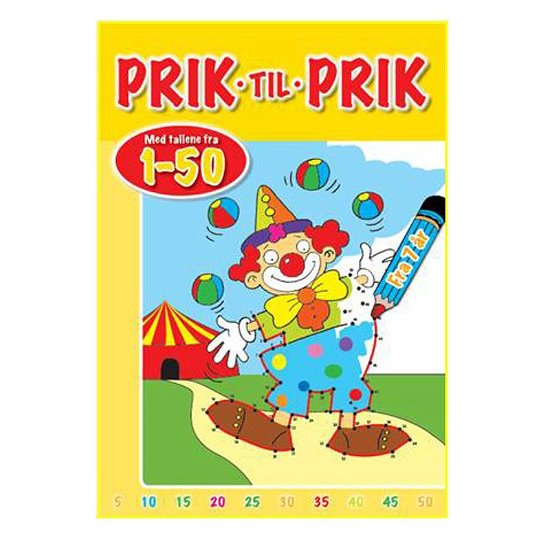 Prik til prik 1-50 (Klovn) -  - Livros - Forlaget Bolden - 9788771061055 - 1 de junho de 2010