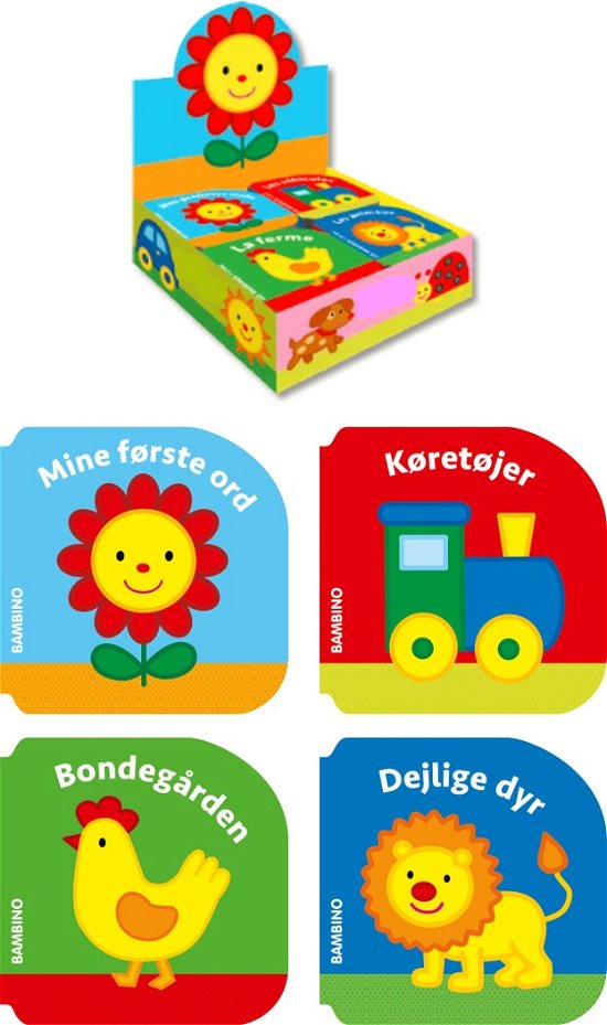 Bambinos: Bambinos 1-4 - display m. 24 stk (pris pr. stk. kr. 29,95) -  - Bøger - Forlaget Bolden - 9788772051055 - 2. oktober 2018