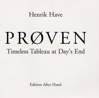 Cover for Henrik Have · Prøven (Sewn Spine Book) [1er édition] (2003)