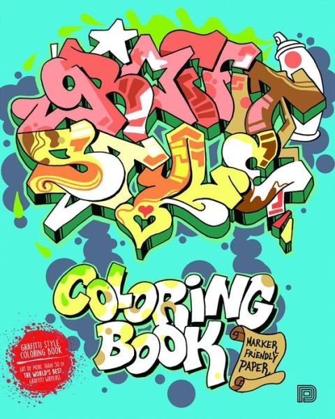 Graffiti Style Coloring Book - Bjorn Almqvist - Books - Dokument Forlag - 9789188369055 - September 28, 2017