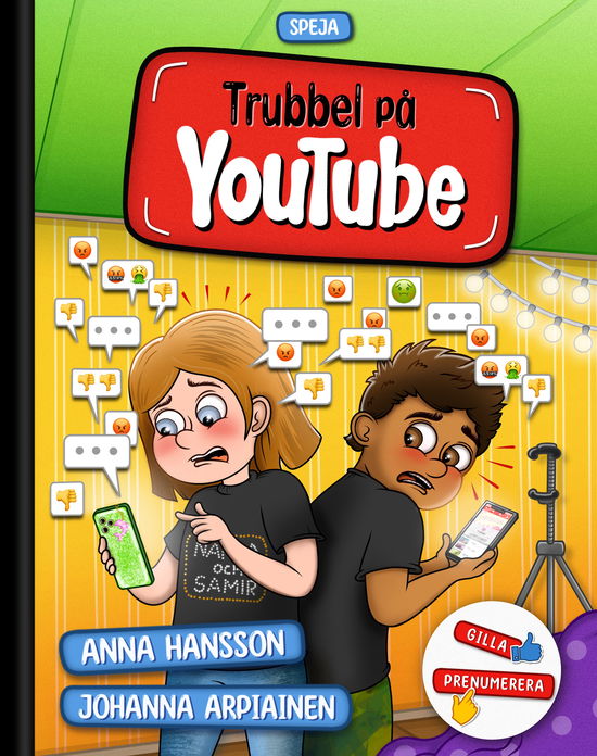 Cover for Anna Hansson · Trubbel på YouTube (Bound Book) (2024)