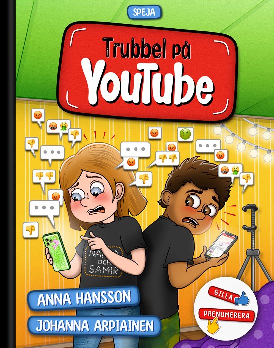 Cover for Anna Hansson · Trubbel på YouTube (Gebundesens Buch) (2024)