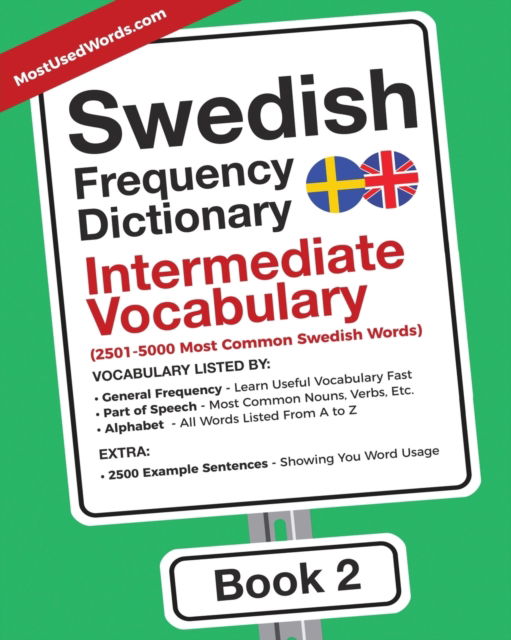 Cover for Mostusedwords · Swedish Frequency Dictionary - Intermediate Vocabulary (Paperback Book) (2018)