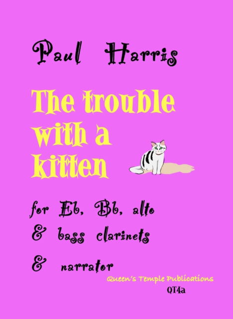 Cover for The Trouble with a Kitten (Sheet music) (1999)