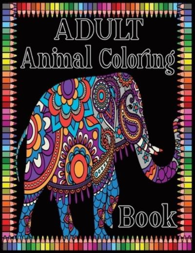 Cover for Nr Grate Press · Animal Coloring Book (Paperback Book) (2021)