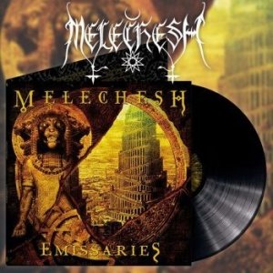 Cover for Melechesh · Emissaries (Black Vinyl LP) (LP) (2021)