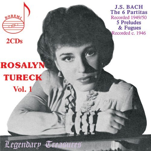 Cover for Bach / Tureck · Rosalyn Tureck Plays 1 (CD) (2005)