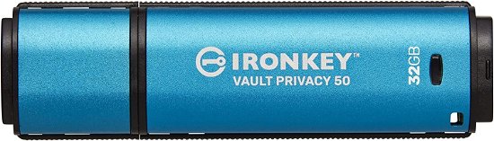 USB-Stick  32GB Kingston IronKey Vault Privacy 50 - Kingston - Koopwaar - Kingston - 0740617329056 - 1 mei 2024