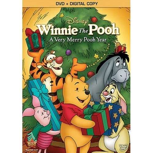 Cover for Winnie the Pooh: a Very Merry Pooh Year (DVD) (2013)