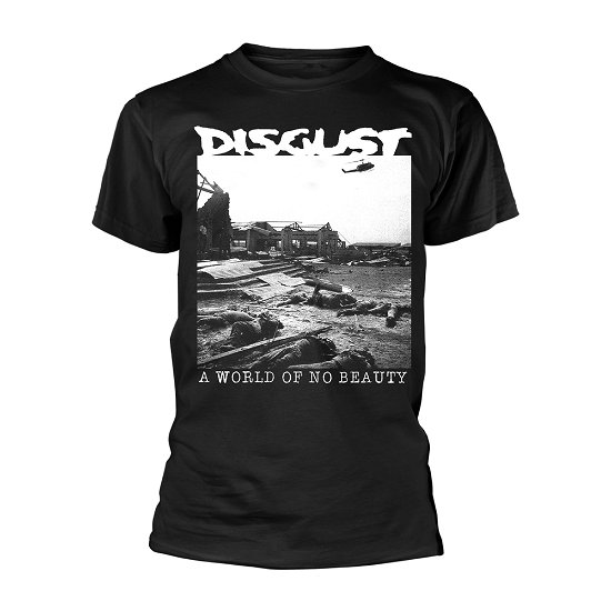 Cover for Disgust · A World of No Beauty (T-shirt) [size L] [Black edition] (2021)