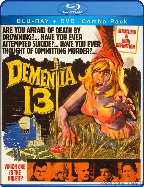 Cover for Dementia 13 (Blu-Ray) (2011)