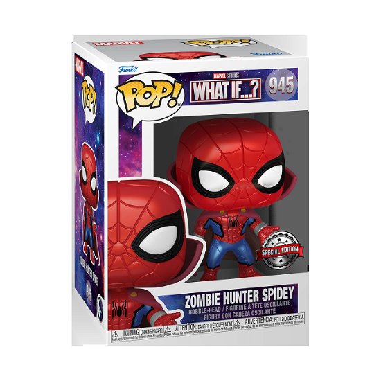 Cover for Marvel: Funko Pop! · What If...? - Zombie Hunter Spidey (Vinyl Figure 945) (MERCH)