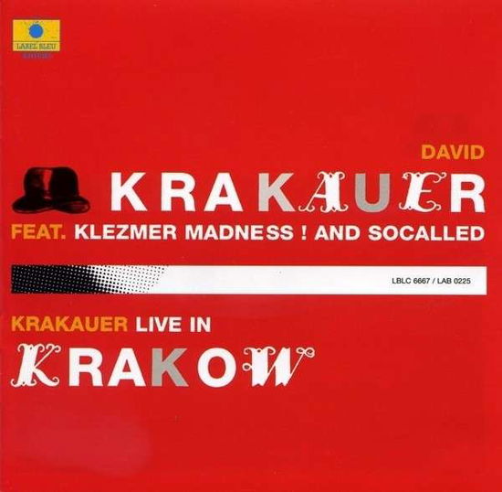 Cover for David Krakauer · Live In Krakow (CD) (2003)