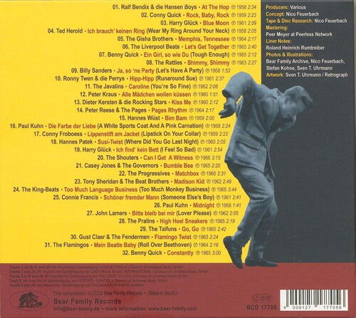 Rockin' With The Krauts 4 - V/A - Music - BEAR FAMILY - 4000127177056 - June 23, 2023
